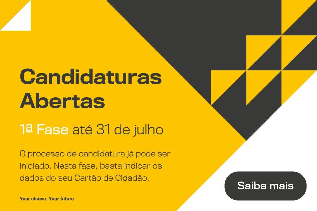 Pop up Candidaturas Abertas